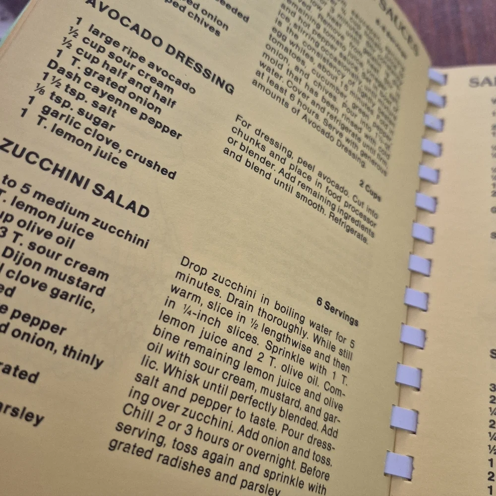 Vintage Spiral-Bound Soupcan Recipe Book